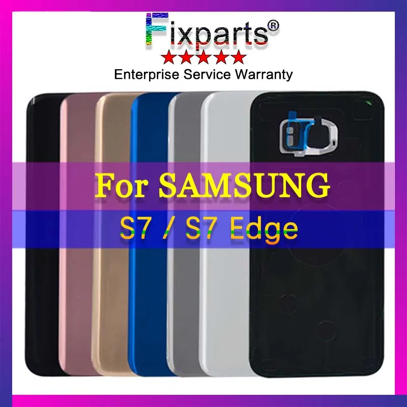 Крышка батарейного отсека для SAMSUNG Galaxy S7 G930F/S7 EDGE G935F 5 1 дюйма|Корпусы и рамки