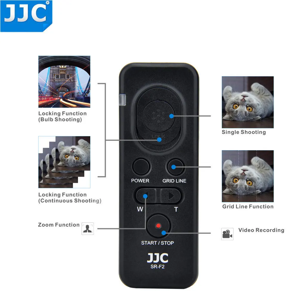 JJC мульти терминал дистанционного Управление для sony A6500 A6300 A6000 A5100 A5000 NEX-3NL A7 A7S A99II A7R II как RM-VPR1 запись фильм