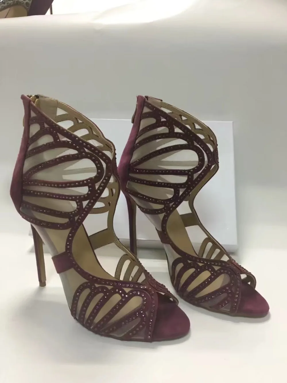 new stylish high heel sandals