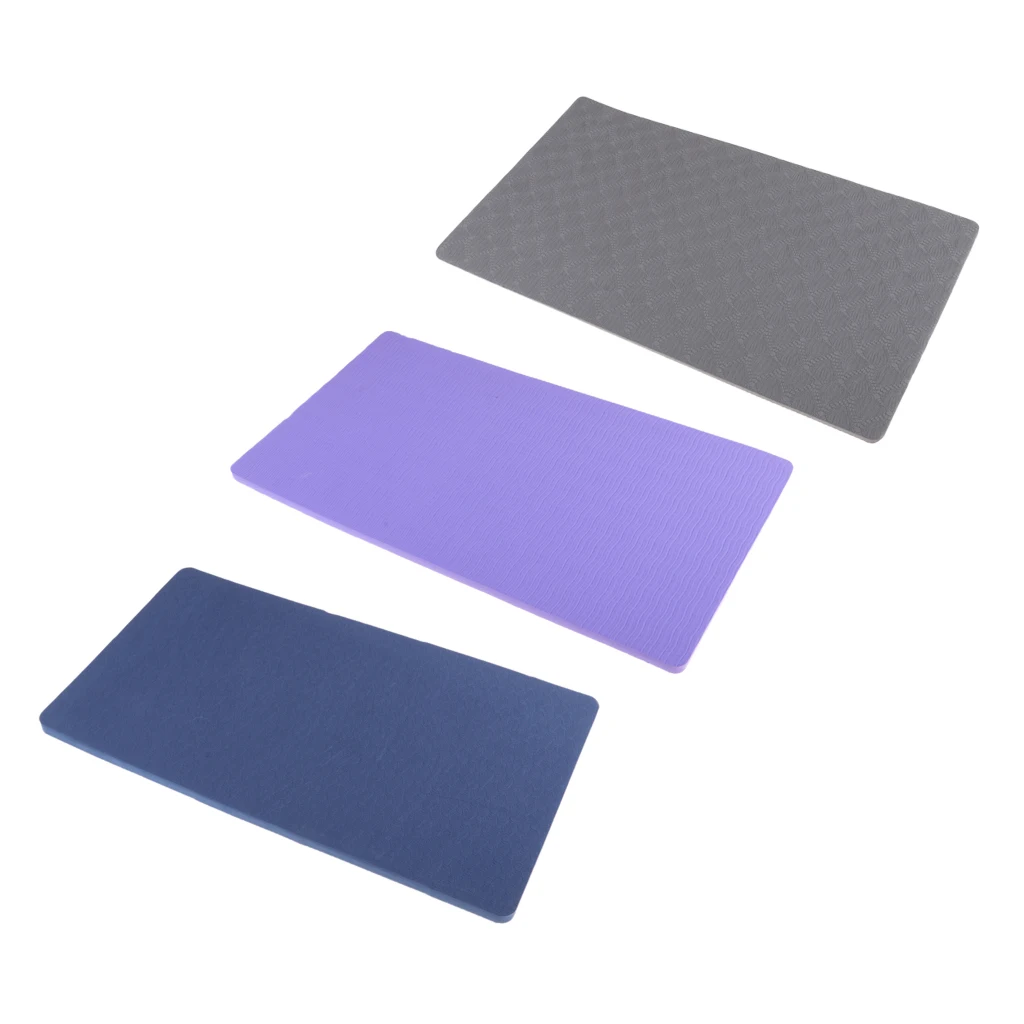 Yoga Knee Pad Travel Cushion (38x21mm) Anti-Slip 6mm Thick Workout Mat Yoga Knee Pad Cushion Yoga Accessories