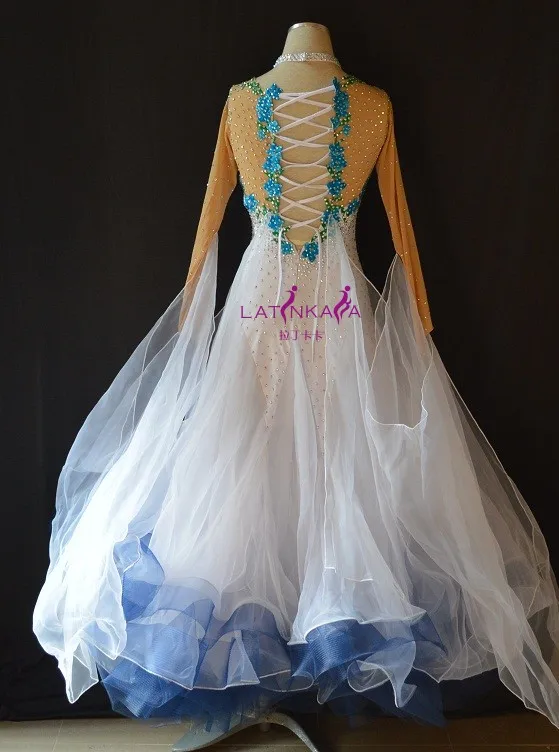 KAKA ТАНЕЦ B1514, новые Бальные Стандартный платье для танцев, Вальс Конкурс платье, бальные платья, Вальс платье для танцев