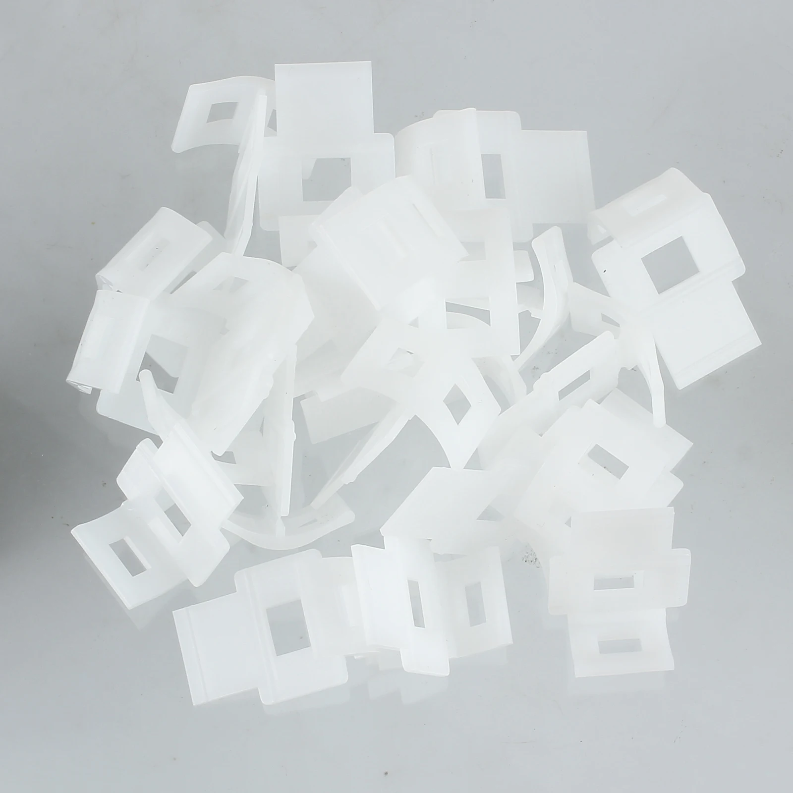 Proster Large Tile Flooring Wall Leveling Spacer D Type System Pliers Tool 100 Pcs Wedges & 100 Pcs Clips with a Plier Tool Kit