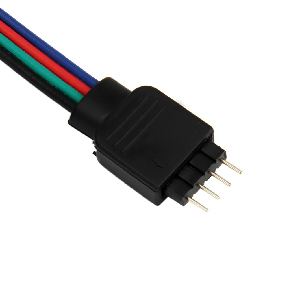 2 шт. 4 контактный RGB разветвитель для подсветки ленты 3528 5050 10 см|rgb led connector|led