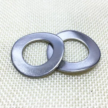 

M3/M4/M5/M6/M8-M20 304 Stainless Steel Curved Wave Washers Elastic Spring Washer GB955 Wave-shaped
