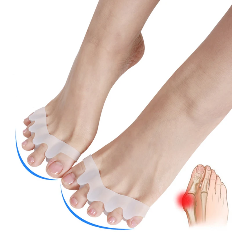 1 Pair Toe Separator Hallux Valgus Toes Overlapping Separation Toes Rehabilitation Corrective