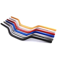 Универсальный мопед мотоцикл гальваническое покрытие руль 28 мм 72 см CNC плакировкой Алюминий ручка из сплава держатель