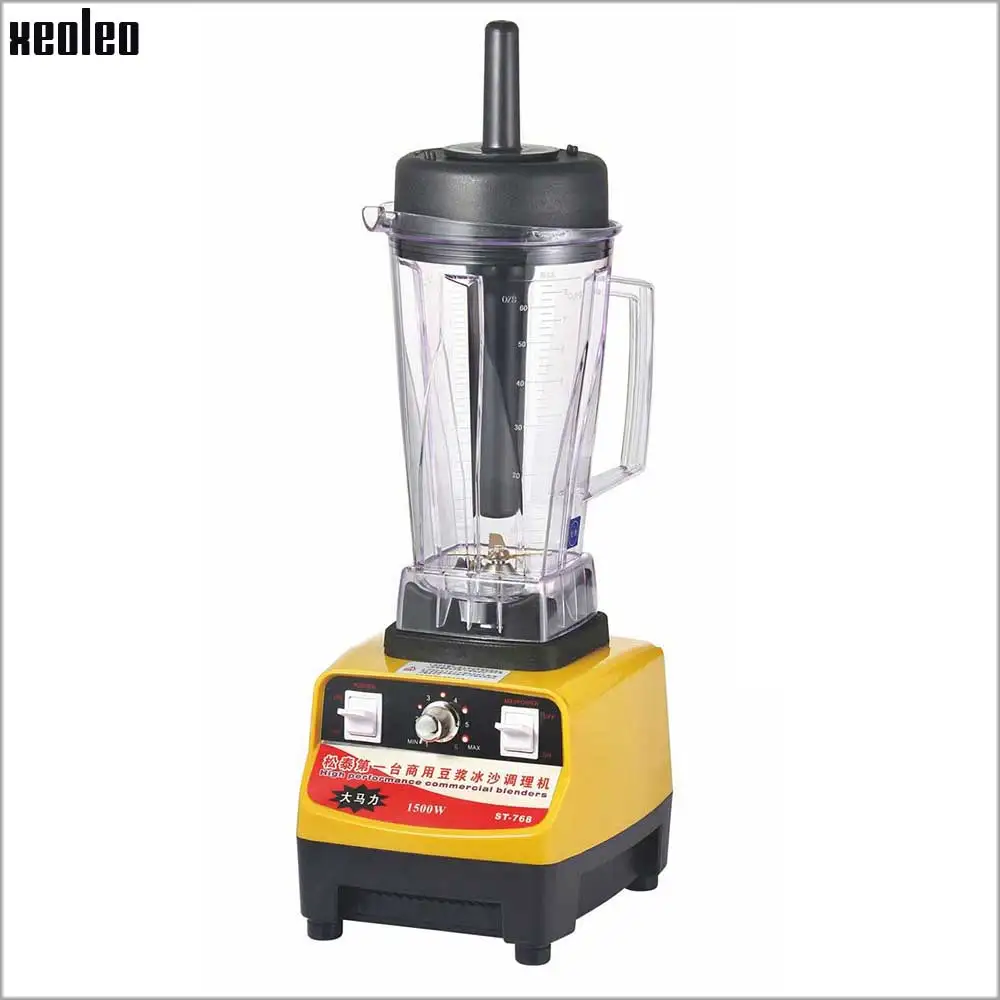Xeoleo Commercial Soybean Milk Machine Heavy Duty Ice Blender 1500w