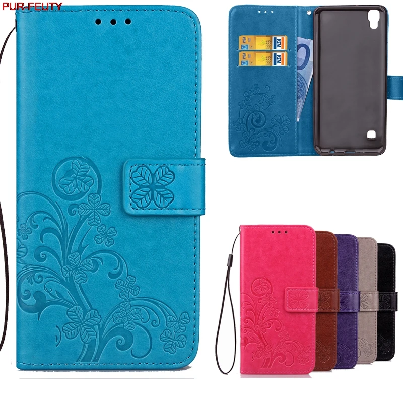 

Case for LG X Power K220DS XPower K220 Flower PU Leather Flip Cover Silicon Phone Cases for LG X Power K210 K 210 220DS 220 bags