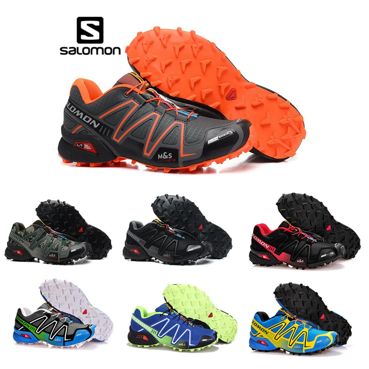 

Salomon Speed Cross 3 CS cross-country running shoes Brand Sneakers Male Athletic Sport Shoes SPEEDCROS Fencing Shoes