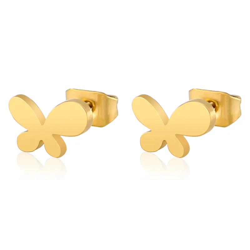 gold earrings