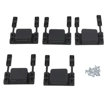 Черная пластиковая Двусторонняя распределительная коробка для проводов с T06-MM3S клеммами для наружных подземных огней упаковка из 5