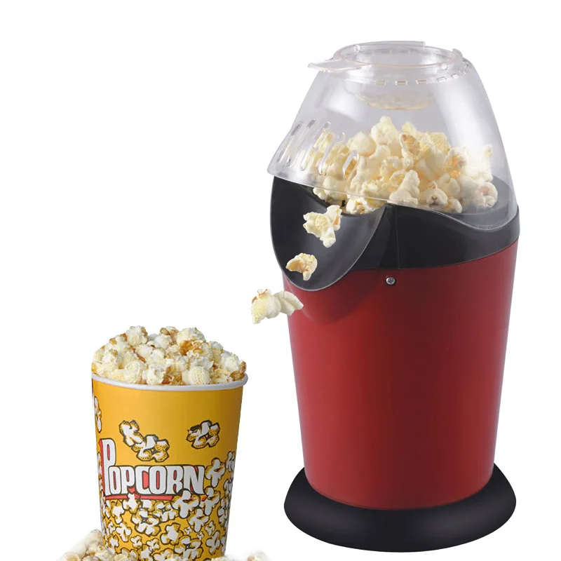 Mini Electric Diy 1200w Household Healthy Hot Air Oil-free Corn Popcorn  Maker Machine Corn Popper For Home Kitchen Children Gift - Food Processors  - AliExpress