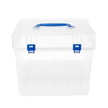 Прозрачный маркер ручки коробка для хранения Контейнер Искусство ремесло лоток офисный стол Organizor дома школы студентов учебы питания