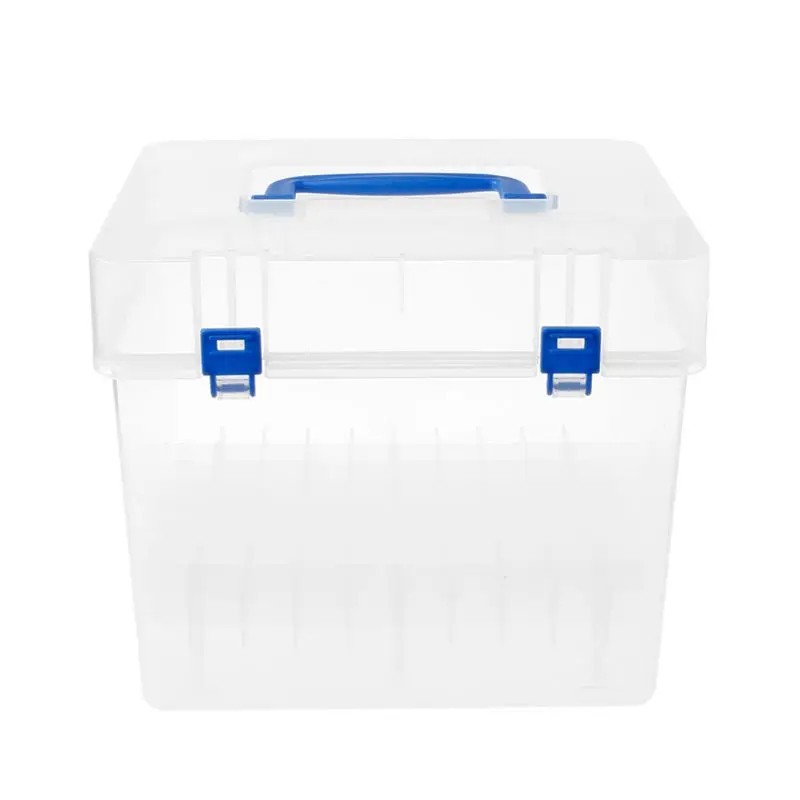 

Transparent Marker Pens Storage Box Container Art Craft Tray Office Desk Organizor Home School Students Study Supply