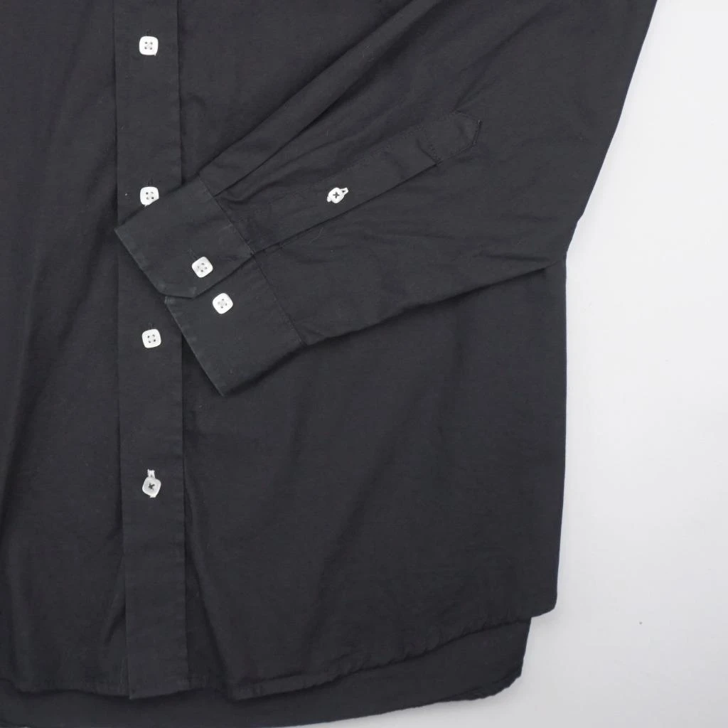 CINCH Button Front Casual Shirt Long Sleeve Black Mens MEDIUM (4)