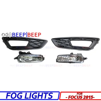 

For Ford Focus 2015- fog lamp assembly super bright fog lighthalogen fog lights car styling decoration accessories