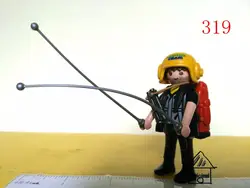 1 комплект Playmobil игрушки притворяться игрушка обнаружить работника фигурки мини фигура детские игрушки подарок