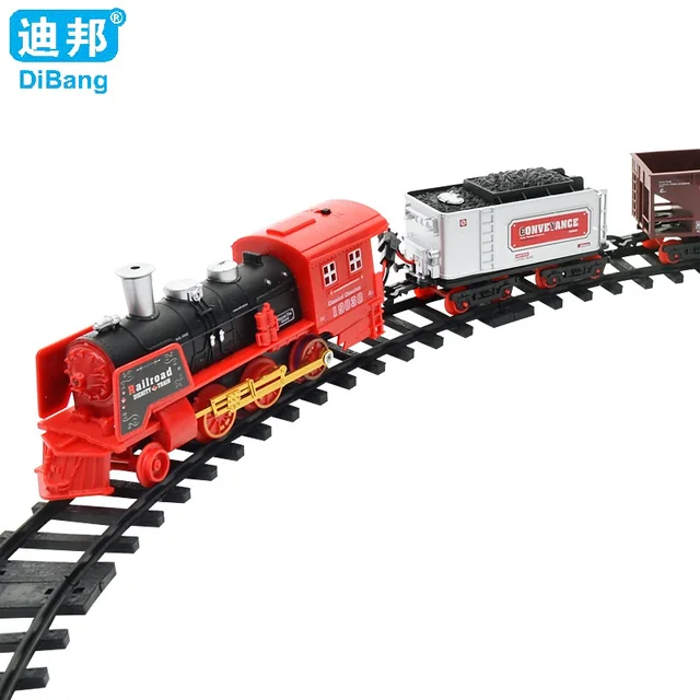 FARFEJI New Remote Controlled Train Electric Rc Train Remote Toys For Children Railroad Tracks