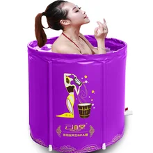 Складной банный баррель для взрослых банный баррель для купания утолщение теплый банный баррель фумигация надувная Ванна