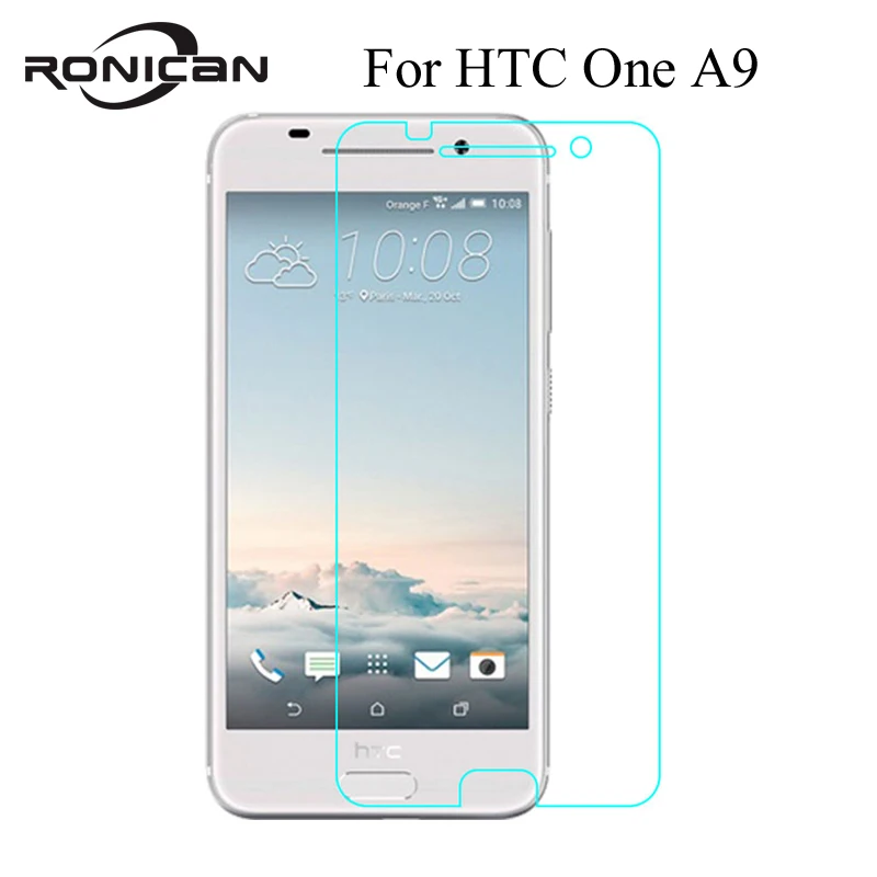 Защитная пленка RONICAN 9H из закаленного стекла для htc Desire 626 610 628 htc One M7 M8 M9 M10 E8 X9 A9 E9 Plus