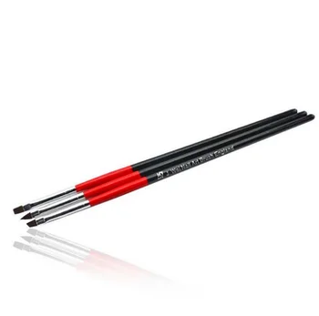 

by dhl or ems 500sets 3pcs/set soft Professional Pen UV Gel Draw Paint Nail Art Brushes Manicure Nail Tool new
