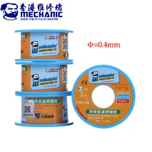 Alambre de estaño de soldadura mecánico sin plomo, 0,4mm, 40g, Sn42/Bi58
