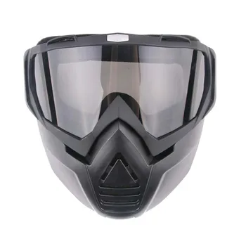 

Men Women Ski Goggles Snowboard Snowmobile Goggles Snow Winter Windproof Skiing Glasses Motocross Sunglasses with Face Mask