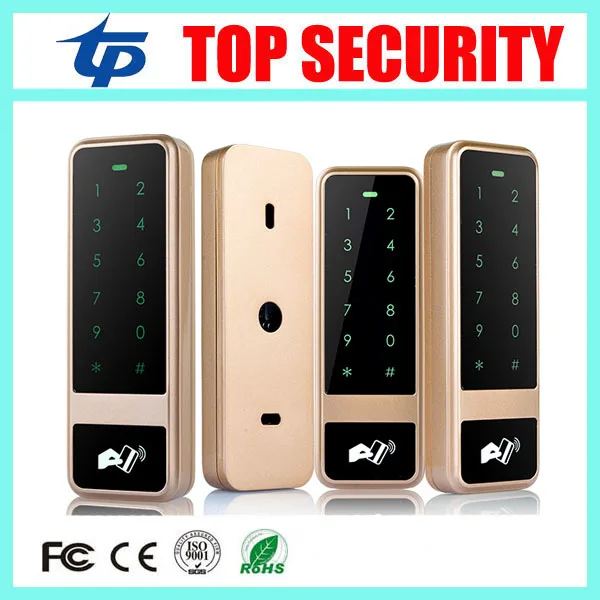 

125KHZ RFID Smart Card Door Access Control Terminal Touch Keypad Surface Waterproof Access Controller 8000 Users Card Reader