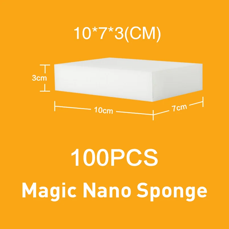 100*70*30 мм 100 шт волшебная губка Ластик кухня, ванная, офис принадлежность для чистки/мытья посуды меламиновая губка нано торговля