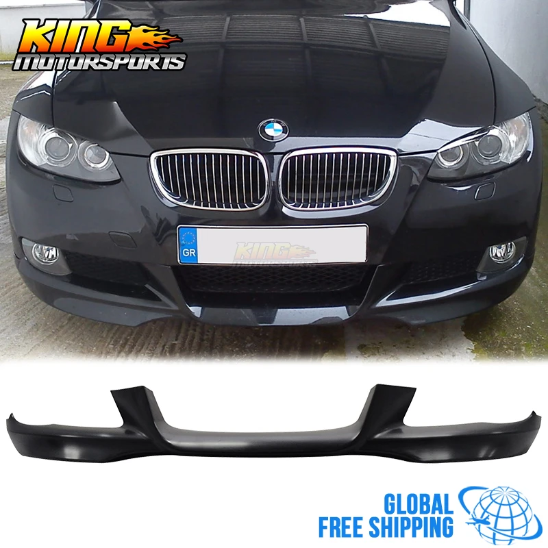 Подходит для 07-10 BMW E92 E93 328 335 2Dr M-Tech PP передний бампер спойлер для губ комплект по всему миру