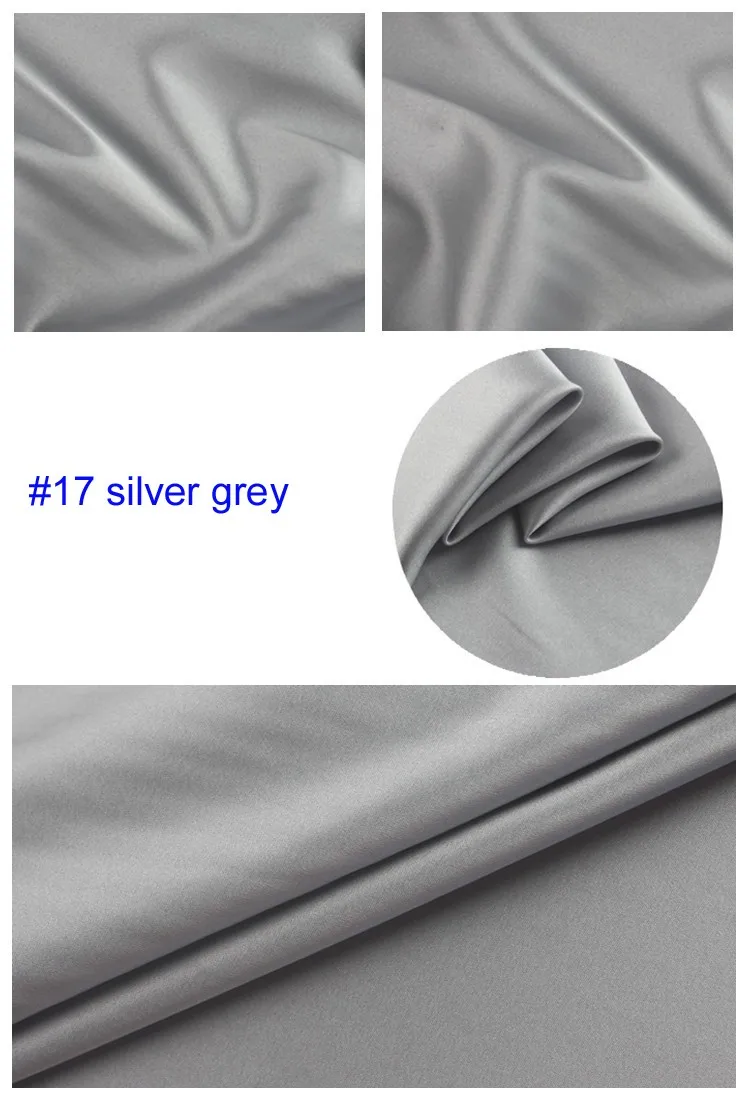 Мягкий шелк Шармез Ткань вечернее платье шелк тутового шелкопряда атласный измеритель ткани