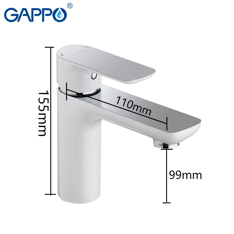 GAPPO basin faucet brass mixer Bathroom sink