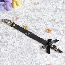 Модные, пикантные Harajuku Подвязки пояса ручной панк-рок металлический зажим упругие ноги ремнем бантом Чулки для женщин чулок zplg031