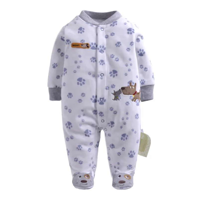 Nueva moda Navidad invierno Bebé mamelucos polar pies bebé niños ropa infantil dibujos animados bebé Romper bebe niña ropa Nueva moda Navidad invierno Bebé mamelucos polar pies bebé niños ropa infantil dibujos animados bebé Romper bebe niña ropa