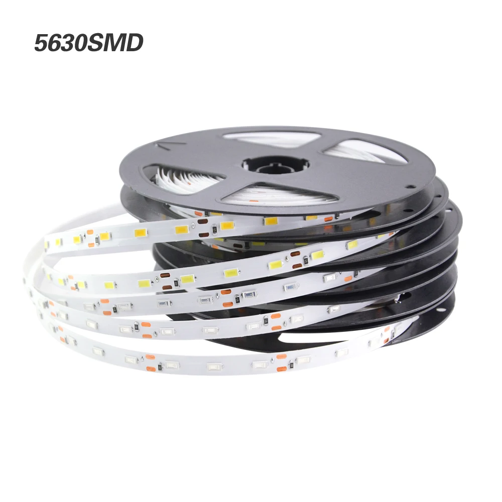 5M 3528 SMD 300 Led Flexible RGB Led Strip String Light White lamp DC 12V