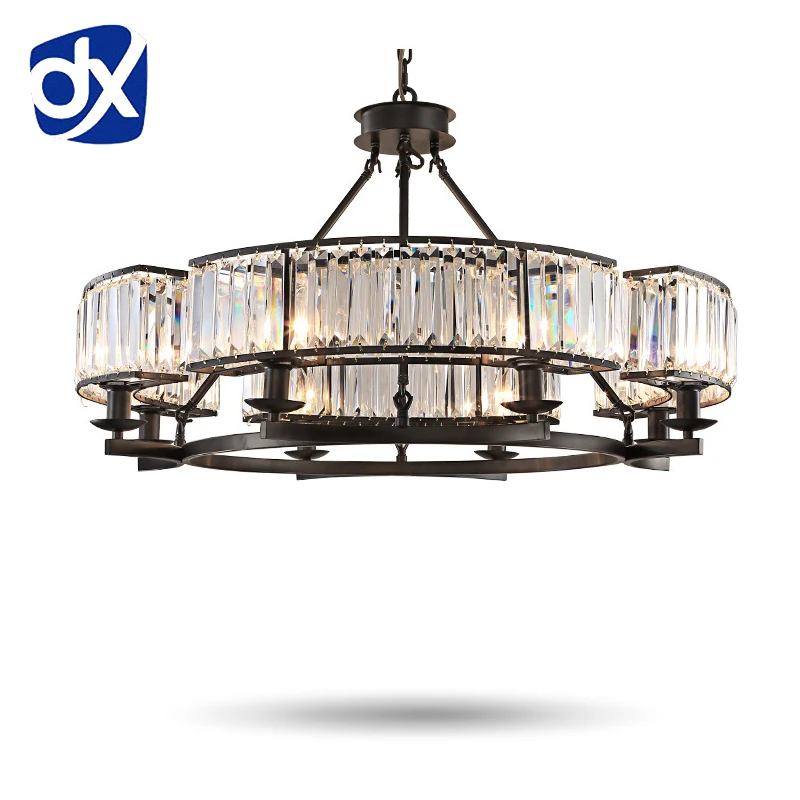 

DX crystal chandelier lighting chandelier modern cristal crystal chandeliers living room bedroom lamp