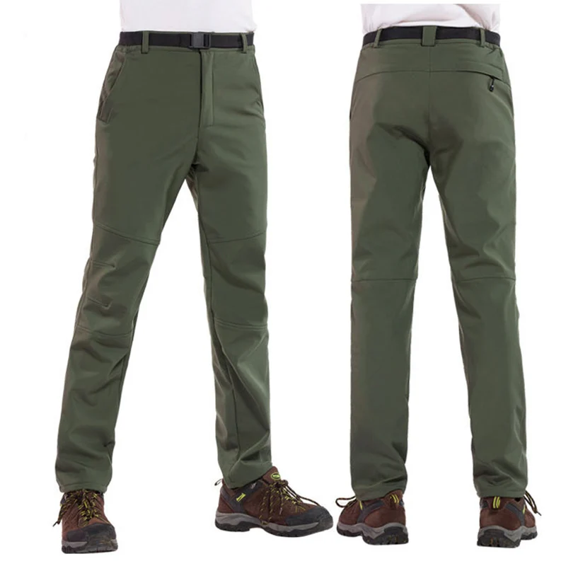 Grizzilla 2018 pantalones de senderismo para hombre mujer impermeable Softshell Camping Trekking polar térmico cálido esquí pantalones de talla grande