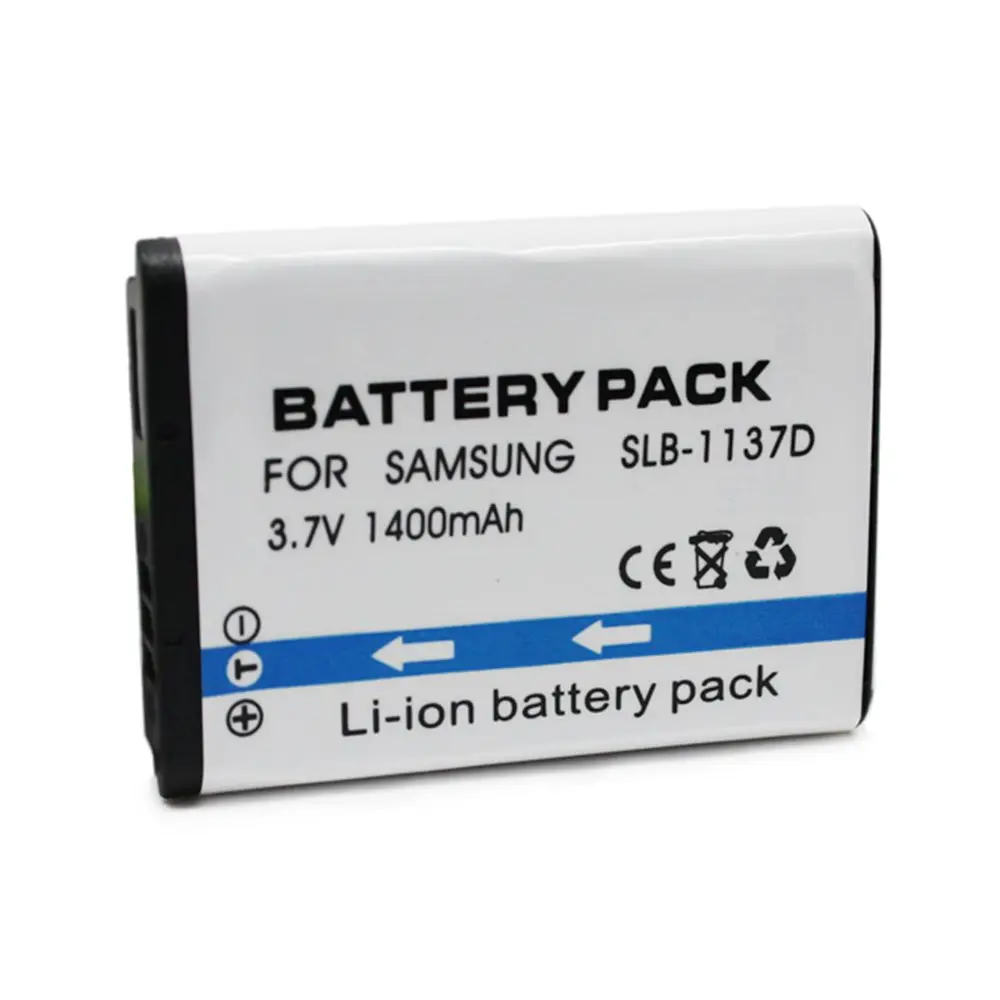 WHCYonline 1400 мАч SLB 1137D SLB1137D Аккумулятор камеры для SAMSUNG TL34HD NV106 HD i85 i100 NV103 NV30|camera battery for
