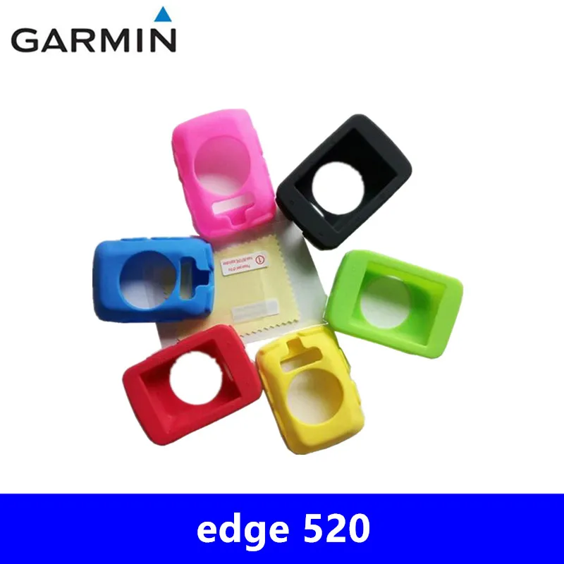 

Generic Bike Gel Skin Case & Screen Protector Cover for Garmin Edge 520 GPS Computer Quality Case for garmin edge 520 good