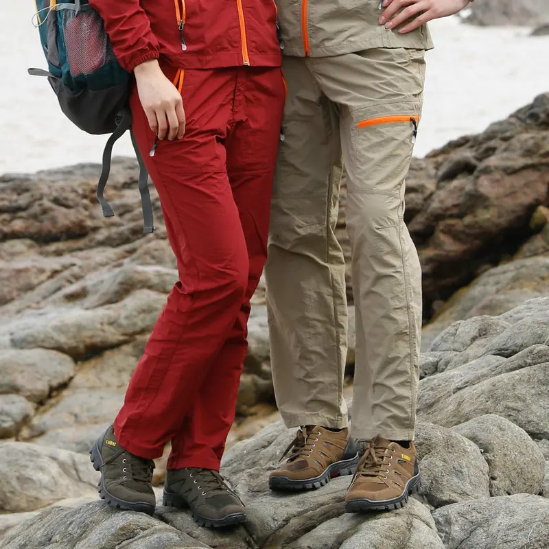 Tanie Lato Outdoor Sports mężczyźni wspinaczka Camping wędkarstwo Trekking piesze wycieczki spodnie szybkoschnące kobiety oddychające taktyczne wodoodporne spodnie