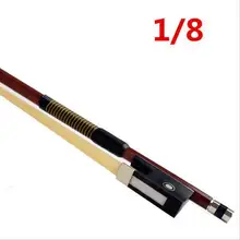 High quality violin bow size 1/8 violino Horse hair violin accessory brazilwood bow accessories para violino