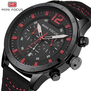 

MINIFOCUS Men's Watch Luxury Brand Fashion Casual Military Quartz Waterproof Sports Watches Chronograph Clock Relogio Masculino