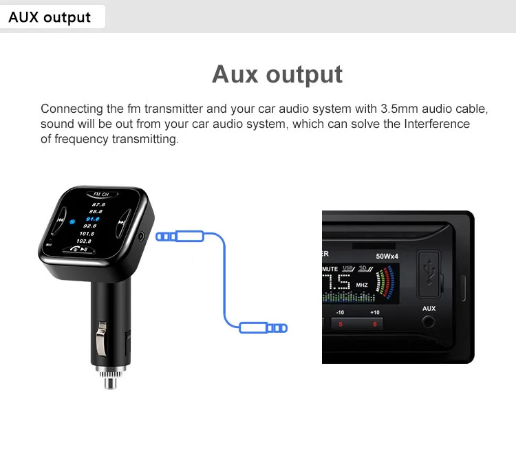 fm-передатчик Bluetooth Автомобильный MP3 аудио плеер transmissor FM модулятор автомобильный комплект громкой связи с двумя USB