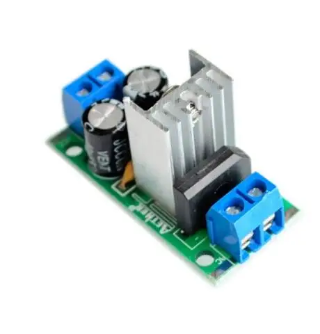 

5 pcs Step-down power supply module L7805 voltage regulator filter rectifier module AC output 5V DC 1.5A