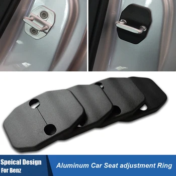 

4pcs PP AMG Styling Car Door Lock Cover For Mercedes-Benz A B C E S Class GLK CLA ML GL GLA A180 B200 E300