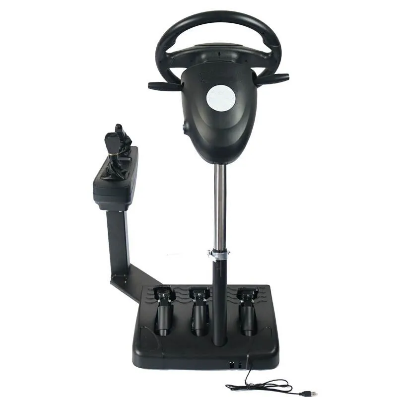 English school Emulate Computer game steering wheel car driving simulator training aircraft automob