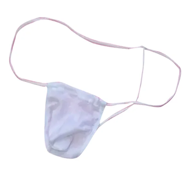 

Mens string pouch thong low-waist 100% cotton thong thin soft jersey