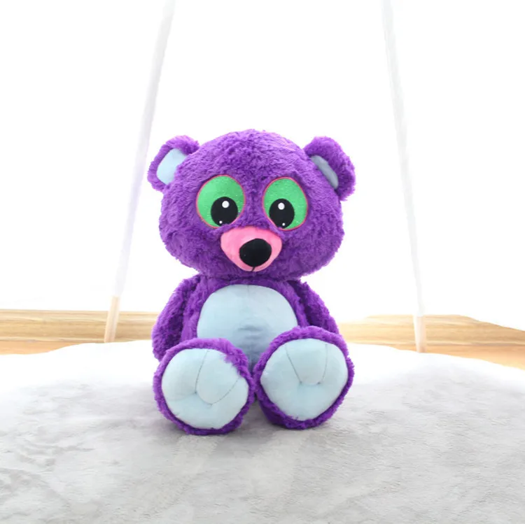 Fluorescente de kawaii oso de peluche 70 cm pequeño peluche Juguetes animales rellenos oso Muñecas suave niños Juguetes niños regalo peluche