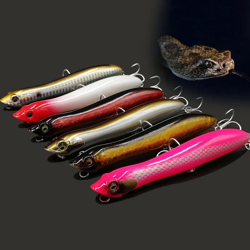 

Top Quality 6Pcs/Lot 20g 12.5cm Floating Minnow Fishing Lure Laser Hard Artificial Bait 3D Eyes Fishing Wobblers Kit Treble Hook