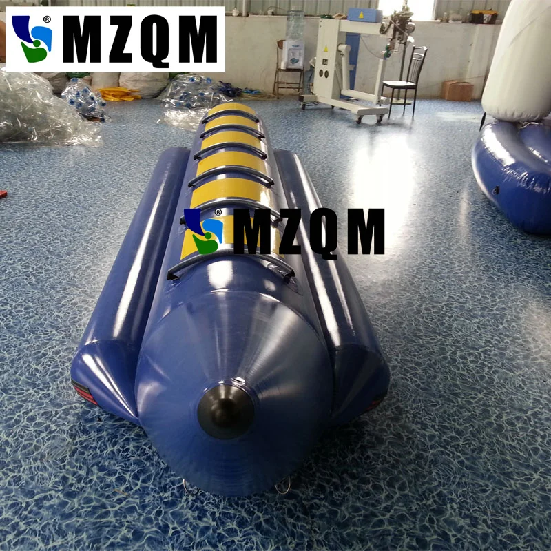 MZQM 6 человек использовать надувные морские игры надувные Flyfish банан лодка для Advanture